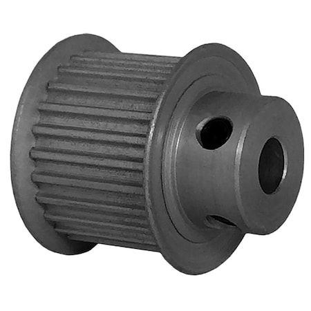 B&B Manufacturing 25-3P15-6FA3, Timing Pulley, Aluminum, Clear Anodized, 25-3P15-6FA3
